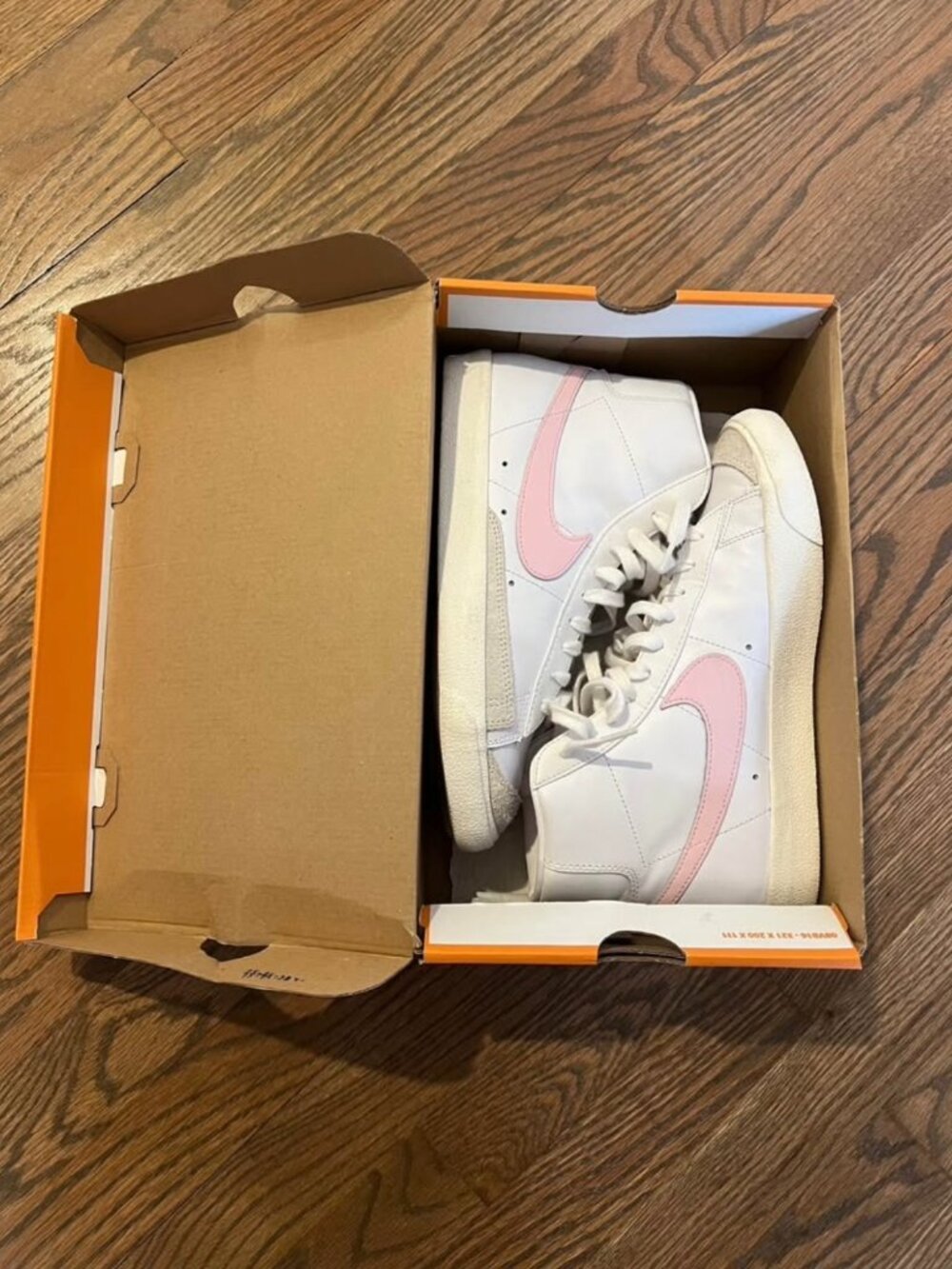 Pink Nike Blazers Size US 9.5 W- Great Condition in Box